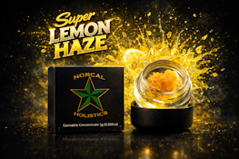 NorCal Live Resin Badder 1g - Super Lemon Haze 80%