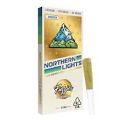 Fuzzies Northern Lights Live Resin Infused 5-Pack Pre-Rolls 2.5g