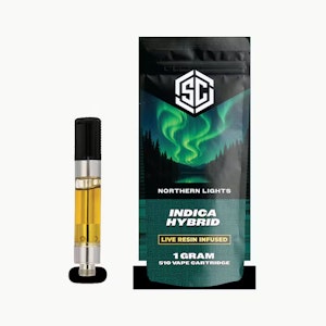The SC - Northern Lights 1g Live Resin 5-10 Cart Adult-Use