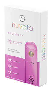 Nuvata - Full Body-Wild Grape | AIO | 0.5g | Nuvata