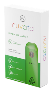 Nuvata - Body Balance-Lime | AIO | 0.5g | Nuvata