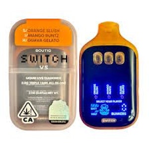 BOUTIQ SWITCH GLOW - ORANGE SLUSH + MANGO RUNTZ + GUAVA GELATO 2g