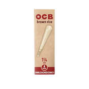 OCB Brown Rice Cones 6 ct