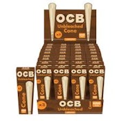Papers | OCB | 3pk King Size Unbleached Cones