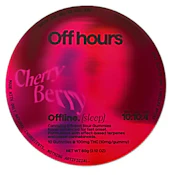 CHERRY BERRY OFFLINE - OFF HOURS GUMMIES - 100mg