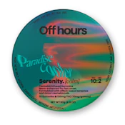 PARADISE COOLER SERENITY GUMMIES - OFF HOURS - 100mg