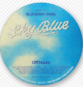 BLUEBERRY SWIRL (SKY BLUE) - OFF HOURS LIVE ROSIN GUMMIES - 100mg