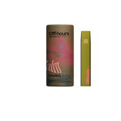 Off hours - Unwind. (Calm) 10mg THC: 1mg CBD - .5g - AIO Disposable Vape