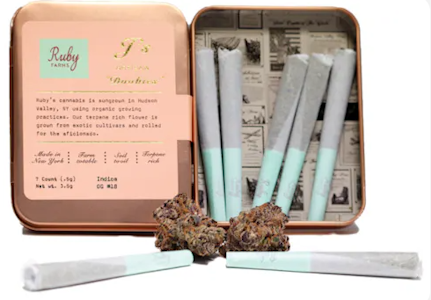RUBY FARMS - OG #18 Ruby Farms 7 Pack Pre-Roll 3.5G