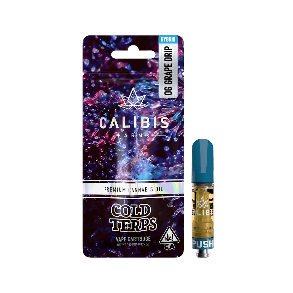 Calibis OG Grape Drip Cold Terps Cartridge 1.0g