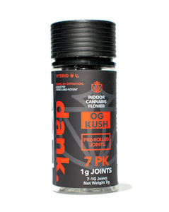 DANK BY DEFINITION - Dank | OG Kush | 7 Pack | Preroll 7G