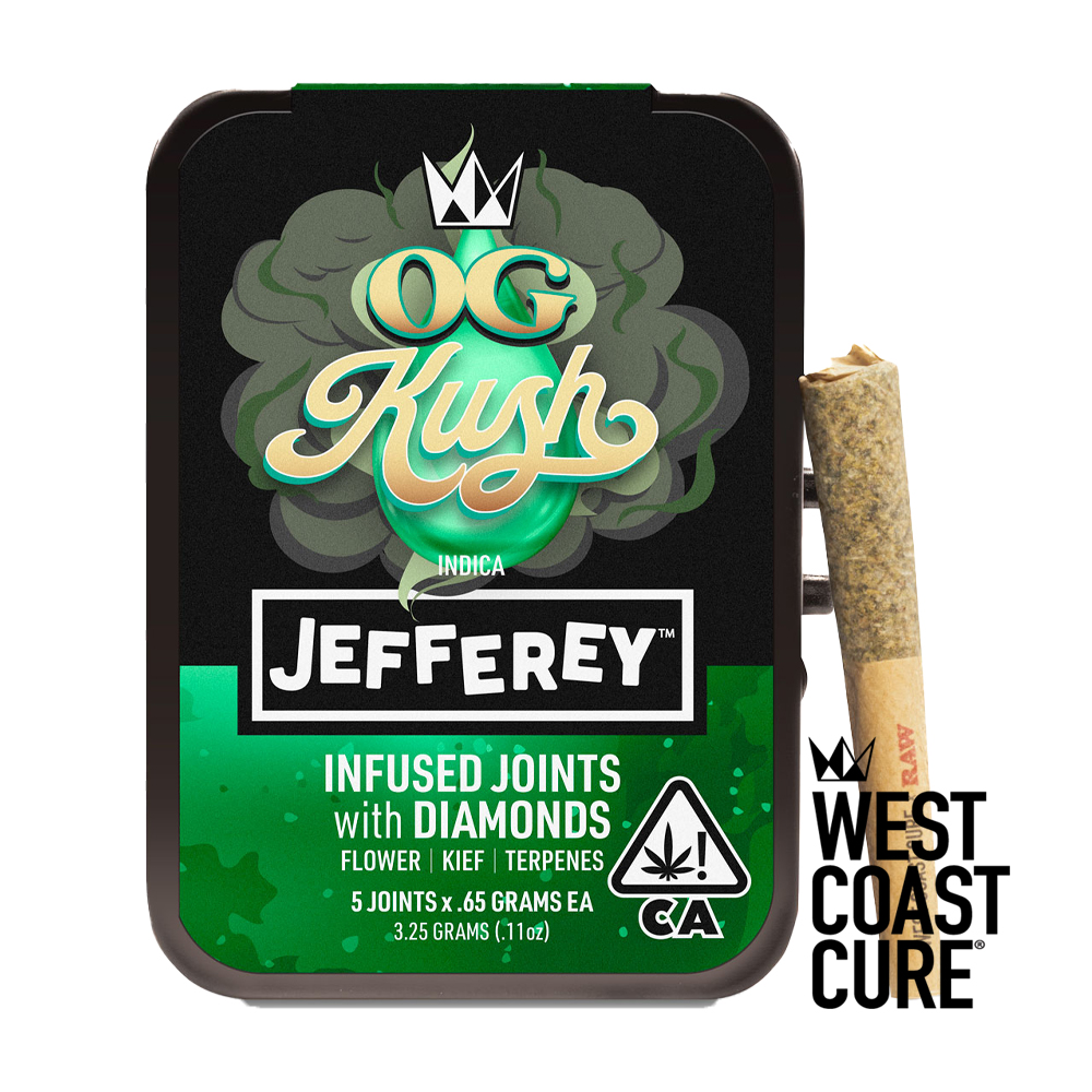 West Coast Cure Maui Waui - 1.2G Jefferey Infused Joint