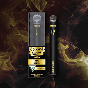 BREEZE CANNA - Breeze Canna | (1G) Live Resin Vape | OG Kush