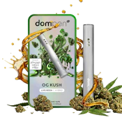 OG Kush (H) | 1g AIO Live Resin Vape | Dompen