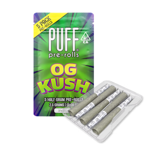 PUFF - OG Kush (I) | .5g 5pk Prerolls | Puff