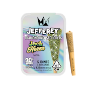 Jack Herer (S) | .65g 5pk Diamond Infused Jefferey Prerolls | West Coast Cure