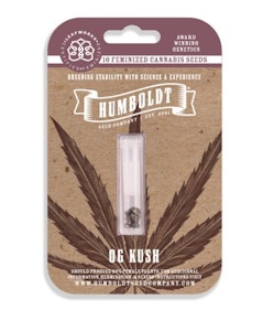 HUMBOLDT SEED COMPANY - Humboldt Seed Company OG Kush FEMINIZED Seeds 10pk ND