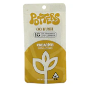 Potters - Live Resin - OG Kush - Creative - Vape Cart - 1.0g