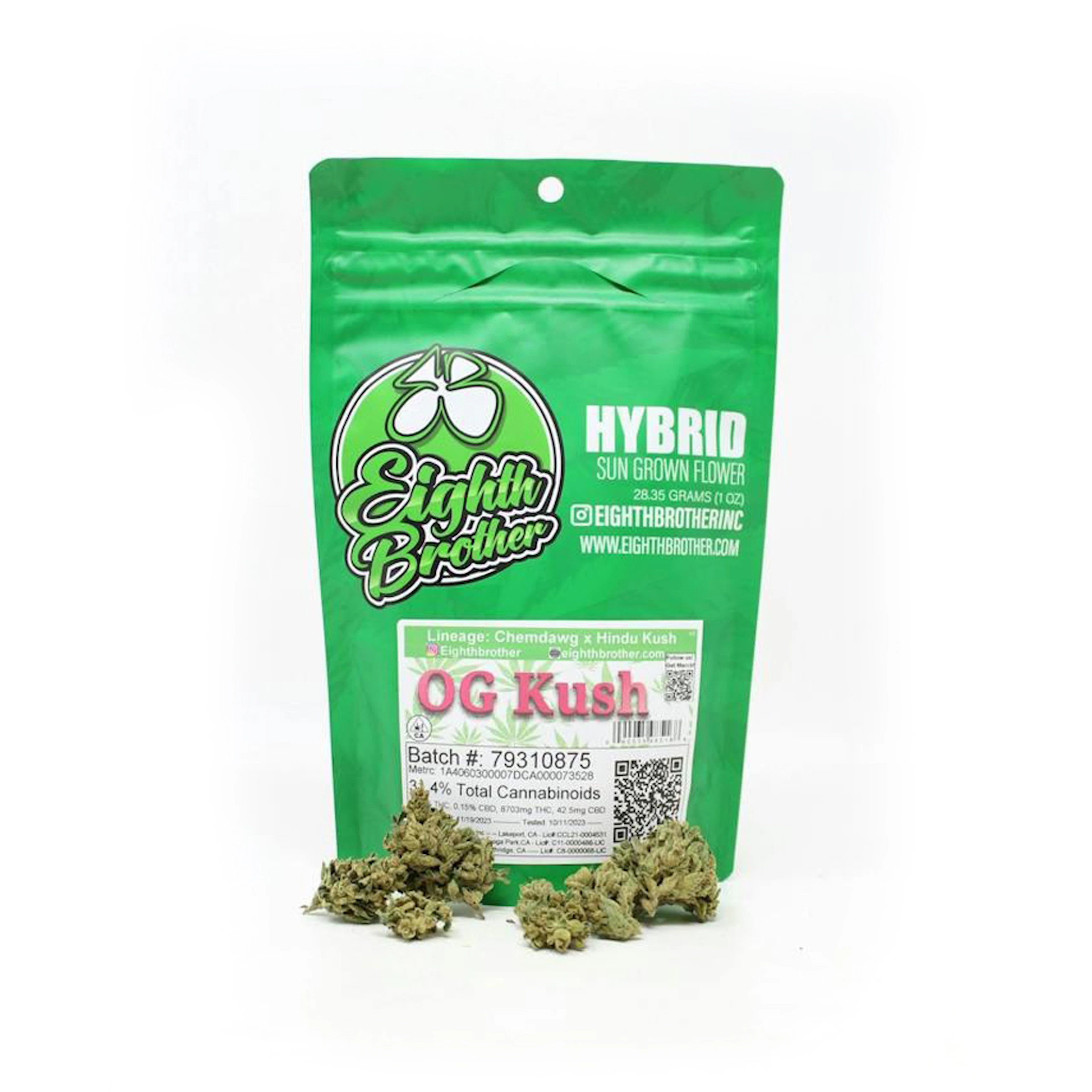 Eighth Brother OG Kush Flower 28.0g