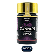 Jeeter - Baby Cannon Live Resin - Og Kush - Infused Preroll Pack - 3pk - 1.5g