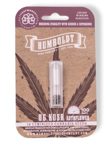 HUMBOLDT SEED COMPANY - Humboldt Seed Company OG Kush AUTOFLOWER FEM Seeds 10pk