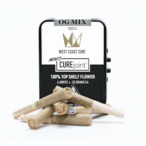 West Coast Cure - OG Mix CUREjoint - 0.35g (6-pk)