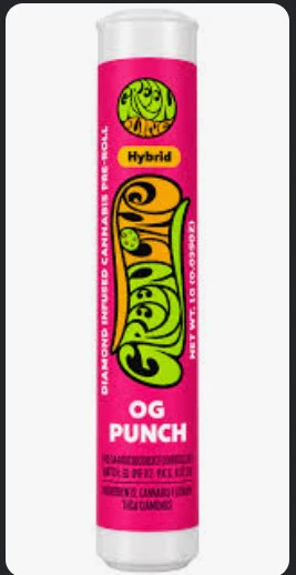 Greenline - [GREENLINE] Infused Preroll - 1g - OG Punch (H) Main Image