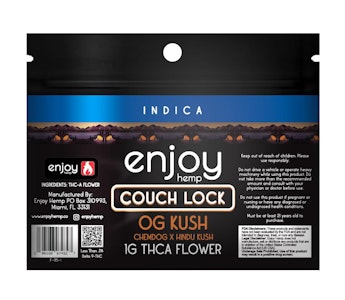 Enjoy Hemp Wellness - 1g THCA Flower - OG Kush for Couch Lock