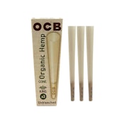 Organic Hemp Cone King 3Pk