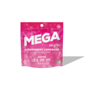 1:1 CBC:THC Strawberry Lemonade Mega - 2 pack