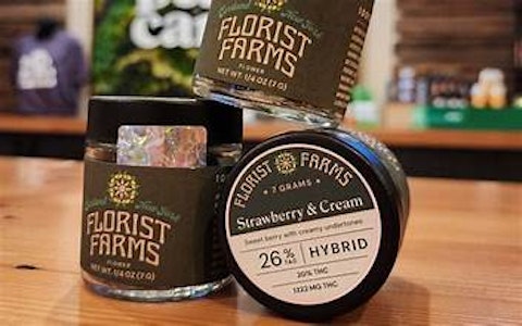 Florist Farms - Florist Farms - Strawberries and Cream - 3.5g