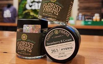 Florist Farms - Florist Farms - Strawberries and Cream - 3.5g Main Image