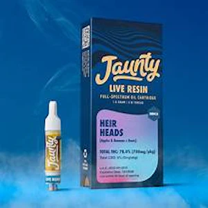 Jaunty - Jaunty - Heir Heads - 1g Live Resin Cart