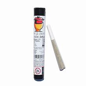 Pot and Head - Pot & Head - Velvet Kush - 1g Hash Infused Preroll