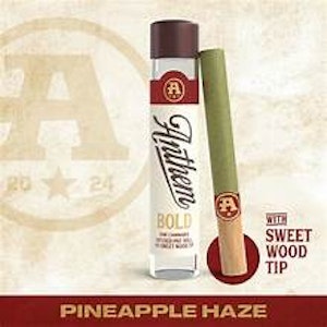 Anthem - Anthem - Pineapple Haze - 1g Sweet Wood Tip Infused Preroll