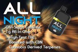 E29 Labs - All Night - Girl Scout Cookies - 1g AIO