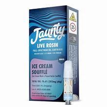 Jaunty - Jaunty - Ice Cream Souffle - 0.5g Live Rosin Cartridge Main Image