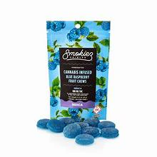 SMOKIEZ - Smokiez - Blue Raspberry - 100mg Gummies Main Image