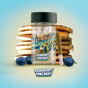 Jetpacks - JetPacks: Blueberry Pancake - 5pk .6g Infused Preroll - Sativa