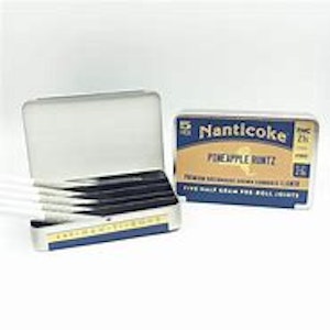 NANTICOKE - Nanticoke - Pineapple Runtz Pre-Roll 5Pk - Hybrid - 0.5G