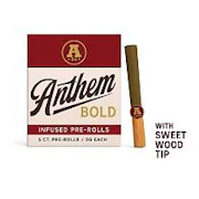 Anthem Bold - Jet Fuel - Wood Tip Infused Prerolls - 2.5g 5pk