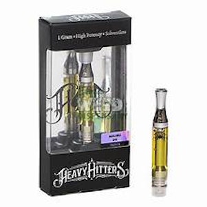HEAVY HITTERS - Heavy Hitters - Blackberry Kush - 1g Cart