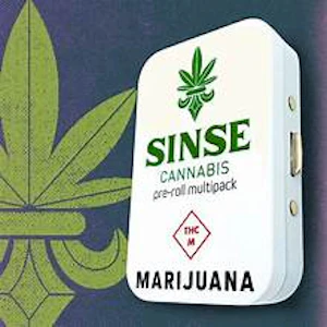 SINSE - SINSE - HASH BURGERS 12 PK 0.5 GRAM PRE ROLLS