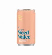 Nowave - Weed Water - Yuzu Peach - 7.5 fl oz - Single Can - THC