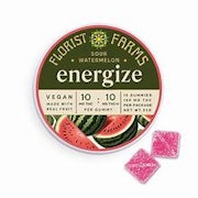 Florist Farms - Sour Watermelon Energize - 100mg Gummies