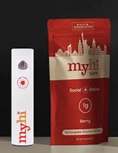 MyHi - MyHi - Social Sativa Berry- 1g AIO