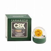 CBX - Mount Zereal Kush - 1g Terp Sugar