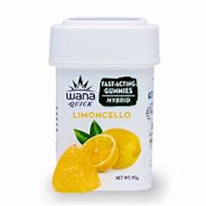 Wana Edibles - WANA QUICK : Limoncello 100mg Hybrid 