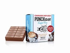 Punch Edibles - PunchBar - Sugar Free Cappucino Milk Chocolate - 100mg