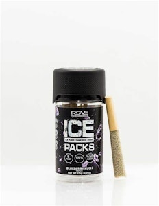 ROVE - Rove | 5pk Blueberry Kush - Rosin, Hash & Diamond INFUSED pre roll